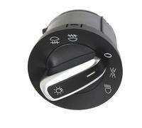 Commutateur Phare Voiture Compatible Avec VW Pour Golf 2005 2006 2007 2008 2009 2010 2011 2012 Pour Golf 2008 2009 2010 2011 2012 1 Pièces Bouton De Commutateur De Lampe De Phare 3C8941431C