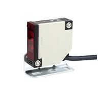 Commutateur photoélectrique à capteur infrarouge à diffusion réfléchissante pour portée de détection 4 m AC 90-250 V Sortie 3 A pour automatisation industrielle Noir/blanc ABS Design compact avec