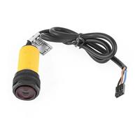 Commutateur photoélectrique infrarouge,Akozon E18-D80NK Réglable Infrarouge Obstacle Évitement Détection Détecteur Capteur Détecter 3-80 cm pour