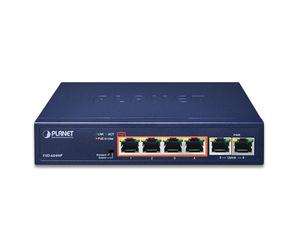 Commutateur Planet FSD-604HP 6x 100Mb non géré | FSD-604HP