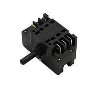 Commutateur Plaque Ego 7 Pos. 10 Cosses Axe 18 M/m