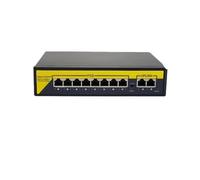 Commutateur POE 48V 100Mbps WiFi commutateur IP Intelligent 4/8 Ports POE Standard commutateur d'injecteur RJ45 (Size : 8Port)