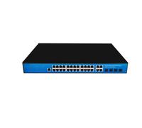Commutateur POE géré Gigabit L2 +, Port RJ45 Base-t 24 * 10/100/1000M avec 4 * 1G/2.5G/10G SFP + Emplacement Fibre Optique, Prend en Charge QOS/DHCP/VLAN (Size : EW-S2924GM-AP)