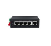 Commutateur POE Gigabit Industriel, 5/6 Ports, 100/1000 Base-t, DIN IP30, commutateur réseau Ethernet, Protection Contre la Foudre, Max BT90W (Size : ZX500-SW1050)