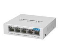Commutateur PoE+ - KEENETIC - 5 Ports - Alimentation intelligente - Installation facile - Voyants d'état