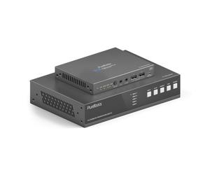 Commutateur Purelink KVM USB-C 18Gbps avec Dante et Multiview, 4K (60Hz 4:4:4) via USBC / HDMI+USB