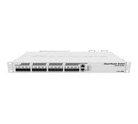 Commutateur Réseau Armoire Mikrotik CRS317-1G-16S+RM 16SFP 800 MHz L6 Blanc G