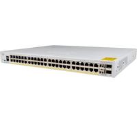 Commutateur réseau Cisco Catalyst 1000-48P-4X-L, 48 Ports Gigabit Ethernet (GbE) PoE+, consommation PoE 370 W, 4 Ports de Liaison Montante 10G SFP+, Garantie à Vie limitée améliorée (C1000-48P-4X-L)