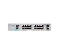 Commutateur réseau Cisco Catalyst 2960L-SM-16PS, 16 Ports GbE PoE+, consommation PoE 120 W, 2 Ports de Liaison Montante 1G SFP, sans Ventilateur, Garantie à Vie limitée améliorée (WS-C2960L-SM-16PS)