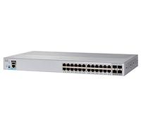 Commutateur réseau Cisco Catalyst 2960L-SM-24TQ, 24 Ports Gigabit Ethernet, 4 Ports de Liaison Montante 10G SFP+, sans Ventilateur, Garantie à Vie limitée améliorée (WS-C2960L-SM-24TQ)