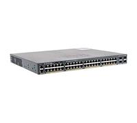 Commutateur réseau Cisco Catalyst 2960X-48FPS-L, 48 Ports Gigabit Ethernet, consommation PoE 740 W, 4 Ports de Liaison Montante 1G SFP, Garantie à Vie limitée améliorée (WS-C2960X-48FPS-L)
