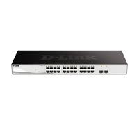 Commutateur réseau - DLINK - DGS-1210-26/E - 24 ports 10/100/1000BASE-TX - 2 ports SFP - 52 Gbit/s
