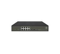 Commutateur Réseau Géré - LEVELONE - GES-2110P - 8 Ports RJ-45 - PoE - QoS