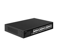 Commutateur réseau Gigabit Ethernet 24 Ports pour Montage 19" ou comme commutateur de Bureau