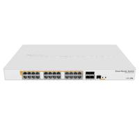 Commutateur réseau MikroTik CRS328-24P-4S+RM Managed L2/L3 Gigabit Ethernet PoE