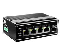 Commutateur réseau non-géré - LEVELONE - IGP-0502 - 4 ports - Auto MDI/MDI-X - PoE