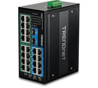 Commutateur réseau - TRENDnet - TI-PG262 - 26 Ports - PoE+ - IP30