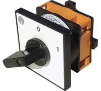 Commutateur rotatif 0-1, ON/OFF 32A 1 pôle