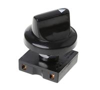 Commutateur rotatif 1.22x1.22x1.73 pouces, 4 positions, 3 vitesses, régulateur de ventilateur rotatif à 45 ° avec bouton pour souffleur de four électrique