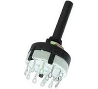 Interrupteur GENERIQUE Commutateur rotatif 3 circuits / 4 positions cosses a souder