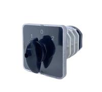 Commutateur rotatif 32A YMZ12 1-4 pôles 2/3 Positions Contact argent sélecteur de transfert manuel LW31 1 pièces(2P 8Terminals-102)