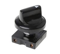 Commutateur rotatif 4 positions 3 vitesses, régulateur de ventilateur 1, 22x1, 22x1, 73 pouces, interrupteur de ventilateur rotatif à 45 ° avec bouton pour four électrique, sélecteur à