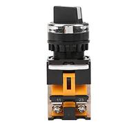 Commutateur Rotatif à 3 Positions 2NO LA38-20X3 Sélecteur de Maintenu pour Contrôle à Distance dans Circuits Électriques