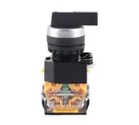 Commutateur rotatif à 3 positions avec réarmement automatique Mtlavishness, sélecteur rotatif, sélecteur à réarmement automatique, commutateur à 3 positions, commutateur rotatif à