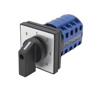 Commutateur rotatif à cames 660 V 20 A, 8 positions, 16 bornes, 4 pôles, commande de moteur, 1 pièce