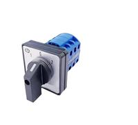 Commutateur rotatif à cames LW26-20, 2/3/4/6/7 positions, contacts argentés, 20 A, 660 V, tripolaire, LW28-20 YMW26-20/3(0-1)