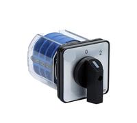 Commutateur rotatif à cames LW26-32/3 avec couvercle en plastique, 660 V, 32 A, 3 pôles, commande moteur marche-arrêt-marche, LW28, YMW26(01)