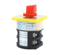 Commutateur rotatif à cames, sélecteur de transfert électrique, 2 positions, 2 sections, LW5D-40/C5391.2, 40 A, 500 V