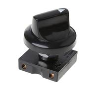 Commutateur Rotatif de Ventilateur 4 Positions 3 Sélecteur de Vitesse Avec Bouton Régulateur - Accessoires de Pièces