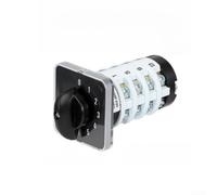 Commutateur rotatif en alliage d'argent cuivre 20 A 690 V 9 positions | Commutation de circuit polyvalente, plage de vitesses 0-8, performance robuste, prise en charge AC 50-60 Hz