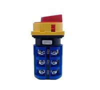 Commutateur rotatif, Isolateur de cadenas 63A, interrupteur commutation, coupure courant, commande principale LW28 YMW26 LW26GS