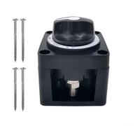 Commutateur sélecteur de batterie 4 positions de qualité marine pour isolation et gestion de la charge dans les bateaux VR 32 V DC 300 A