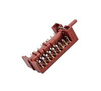 Commutateur sélecteur Four, cuisinière 32016037 SOGELUX, CONTINENTAL EDISON, FAR, HARROW, PROLINE, WALTHAM, AVEA, DOMEOS, EDSON, JETGAZ, LINETECH, MANHATTAN, VALBERG, CASINO, FRIONOR, OCEANIC, ORLINE,