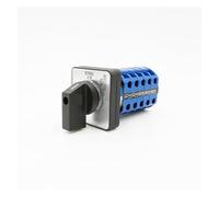 Commutateur sélecteur universel Interrupteur à came rotatif électrique 2/3 positions 20 bornes 500 V 16 A LW39B-16(2P 20T)