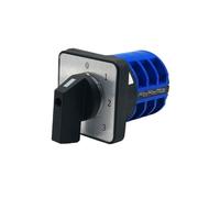 Commutateur sélecteur universel Interrupteur à came rotatif électrique à 2/3/4 positions et 12 bornes LW28-32, 500 V, 32 A, bouton(0123456)