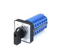 Commutateur sélecteur universel SZW26 / LW26-20 6 Vis de phase 24 Vis 20A 660V 64x64 Panneau Universal Transfer Rotary Interrupteur Contrutage de commande de modification