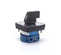 Commutateur sélecteur universel SZW26/LW26-20 OFF-ON ON-OFF-ON 20A 660V 1 pôle 4 bornes sélecteur commutateur à came rotative 64X64 48X48mm montage sur panneau(D101.1 1 0 2 48X48mm)