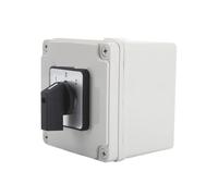 Commutateur sélecteur universel SZW26/LW26-32/D303.3CF 32A 3 positions 3 phases 12 vis commutateur à cames de commutation universel rotatif avec boîtier étanche