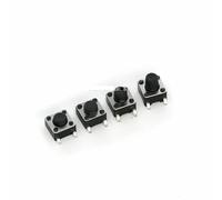 Commutateur tactile 100PCS SMD 6 * 4.3mm 5mm 6mm 7mm 6X6 4Pin Tactile Tact Push Button Micro Switch Commutateurs à réinitialisation automatique(SMD-6x6x7)
