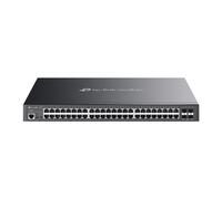 TP-LINK Switch SG3452XMPP 48xGBit/4x 10 GE SFP+ 8x PoE++ (750W) Managed Omada, L2+, Rack Mountable