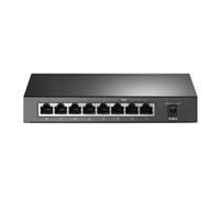 Commutateur TP-Link TL-SG1008P Commutateur de bureau à 8 ports Gigabit avec 4 ports PoE, parfait pour les caméras IP, les points d'accès et la VoIP