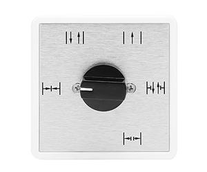 Commutateur Universel de Sélecteur de Came Rotative - Interrupteur e Programme de Porte Automatique à 5 Positions, Fournitures Ménagères Multifonctions à Réaction Universelle