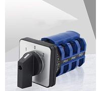 Commutateur universel Sélecteur à came rotatif LW26-63/3 3 positions 12 bornes Sélecteur rotatif Commutateur à came Montage sur panneau (380V 63A)