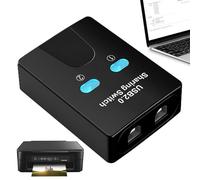 Commutateur USB 3.0 - Hub Commutateur USB À 4 Port | Commutateur Périphérique Haute Vitesse 5 Gbit/s | Sélecteur De Partage D'imprimante Pour Clavier | Partage De Boîte Convient Pour