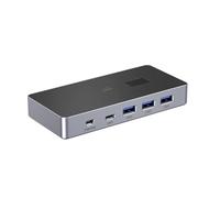 Commutateur USB 3.0 pour 4 claviers d'ordinateurs - Hub USB - Sélection pour PC portable - Partage de 4 périphériques - Disque dur étendu