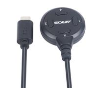 Commutateur USB,commande filaire externe,bouton de commutateur USB 3.0 ou 2.0 avec 4 touches pour 4 ports KVM 1,5 m (pour modèle KC-KVM401A)